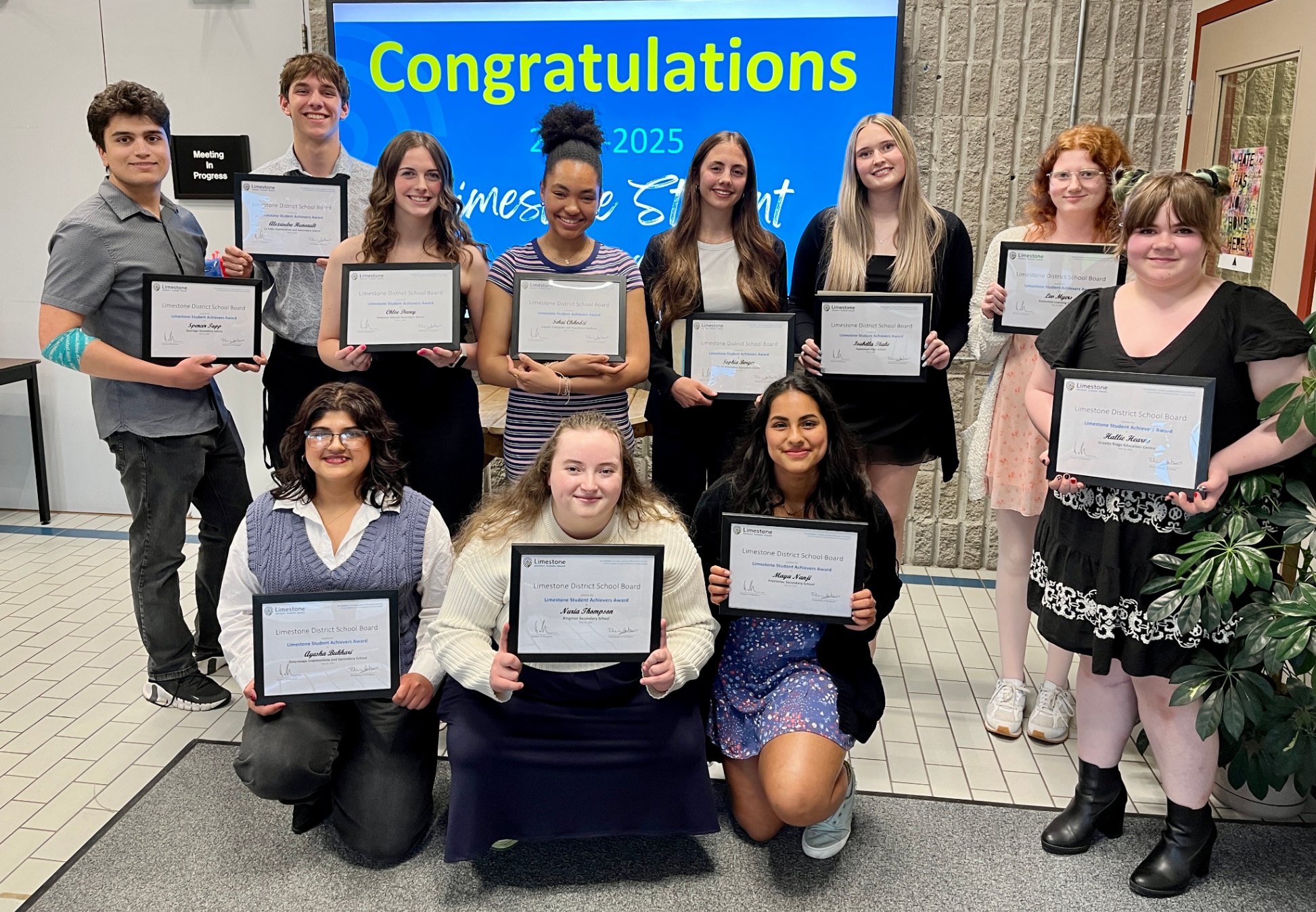 2025 Limestone Student Achiever Awards